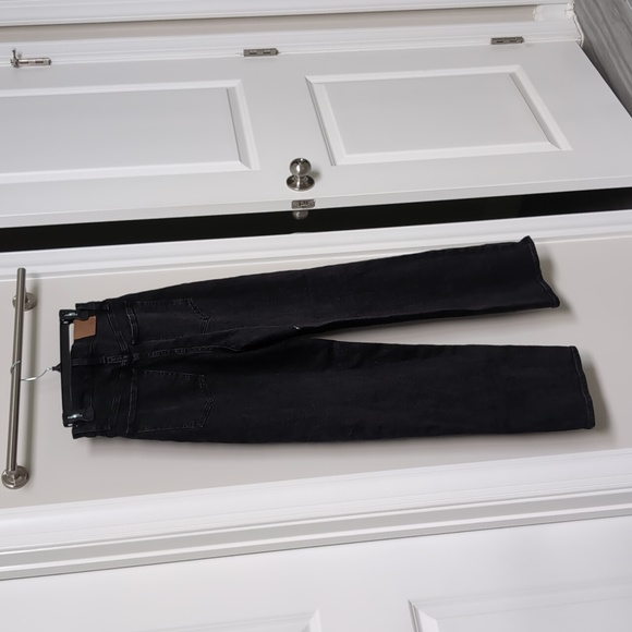 Madewell The Perfect Vintage Wide-Leg Jean Black Size 27 - Picture 8 of 10